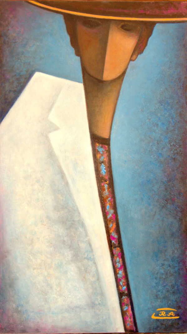 LADY IN WHITE JACKET